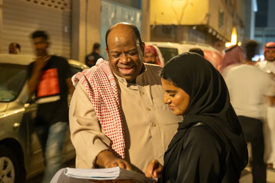 صورة من الكواليس