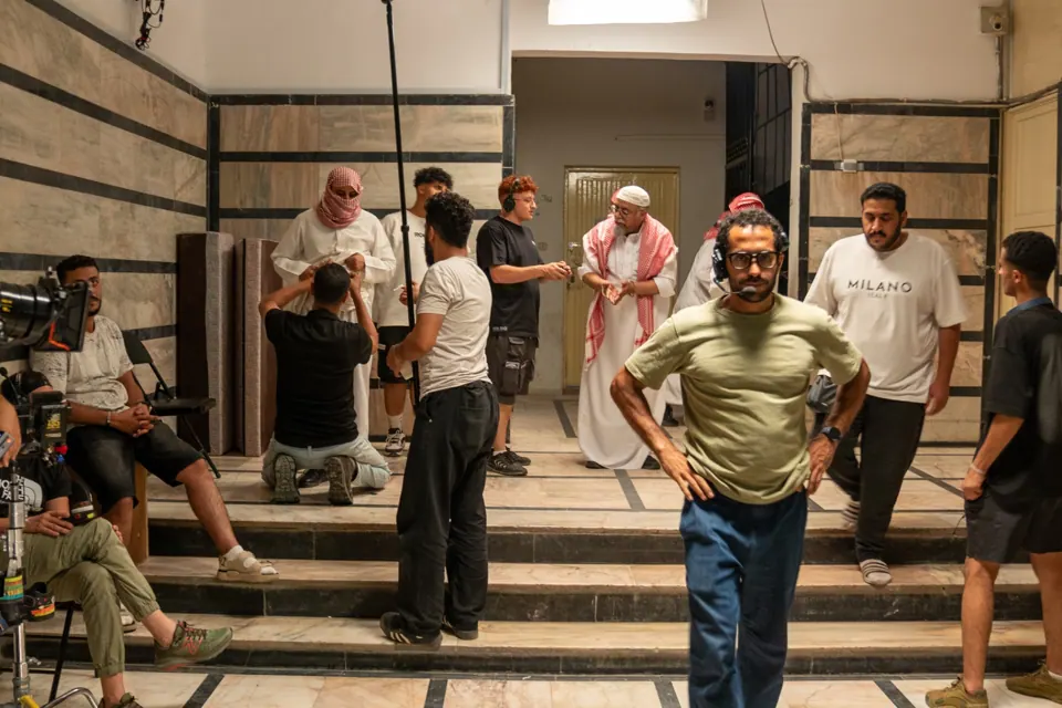 صورة من الكواليس